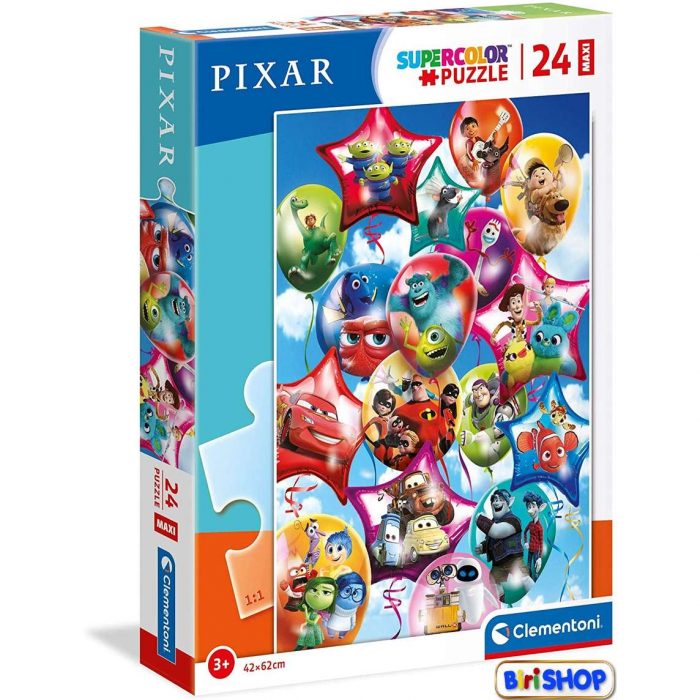 24215 Clementoni - Puzzle Disney Supercolor Pixar.