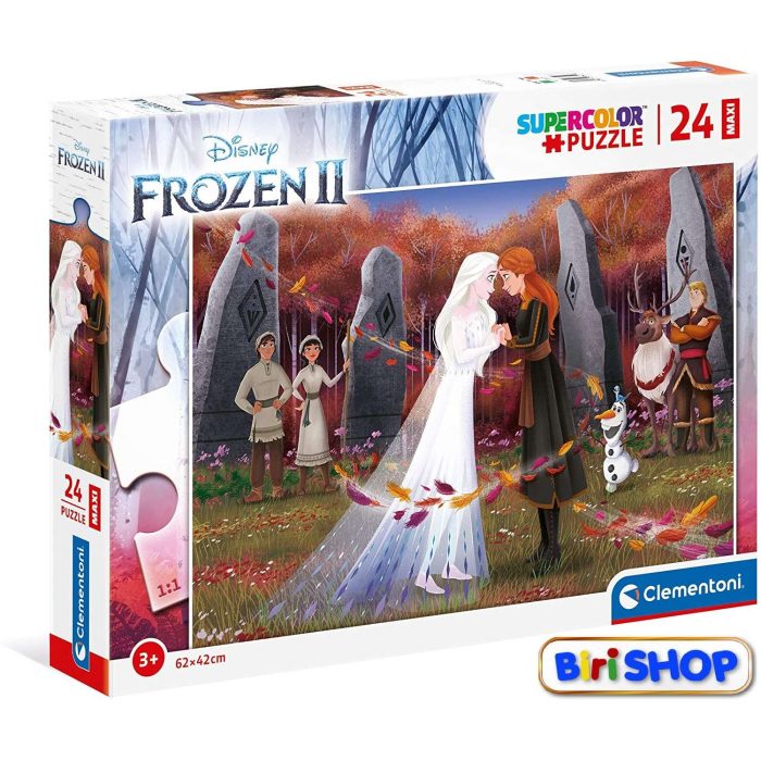 24217 Clementoni - Puzzle Maxi Disney Frozen II.