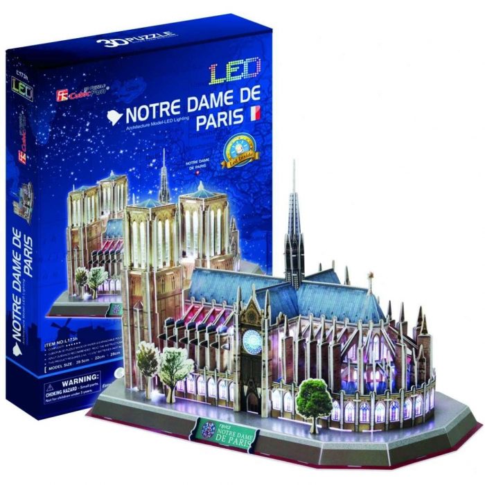 Puzzle 3D a Led - Notre Dame de Paris