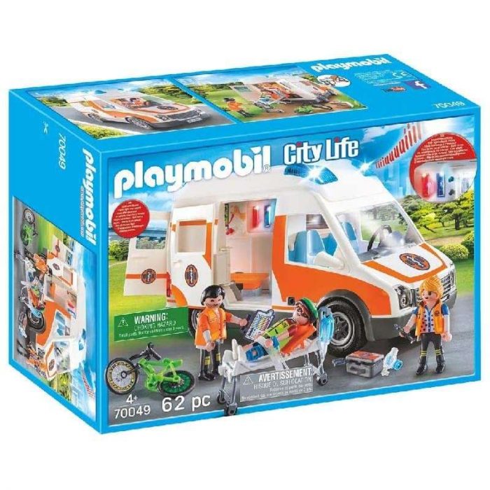 70049 Playmobil City Life Ambulanza Suoni e Luci