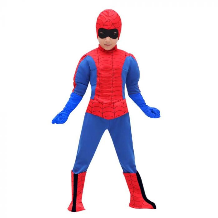 0698 Pegasus - Vestito Spiderman 4/5 Anni