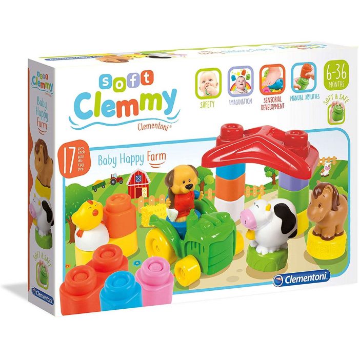 14954 Clementoni - Clemmy Soft Baby Happy Farm
