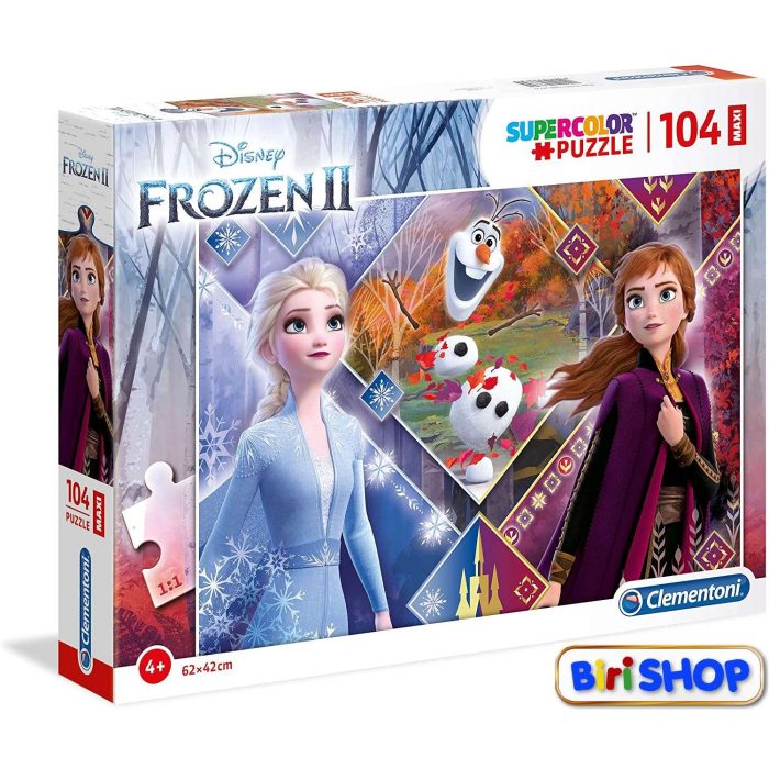 23739 Clementoni - Puzzle Disney 104 pz. Frozen II