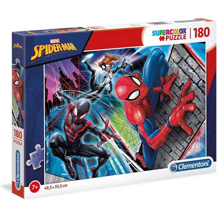 Clementoni - Puzzle 180 pz Marvel SpiderMan.