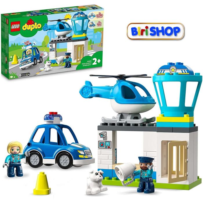 10959 Lego Duplo - Stazione di Polizia elicottero.