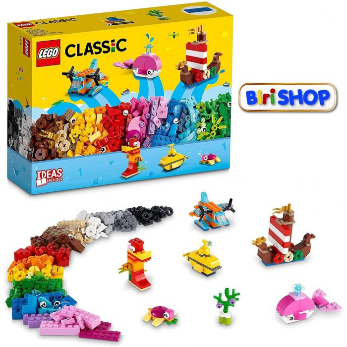11018 Lego Classic - Divertimento creativo oceano.