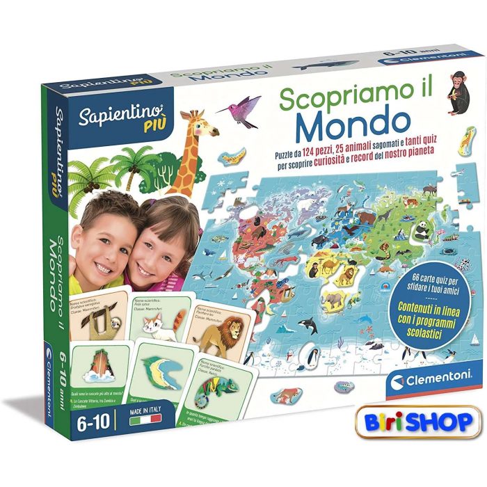 16339 Clementoni - Sapientino Scopriamo il Mondo.