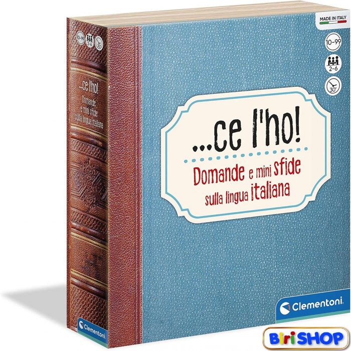 Clementoni -…ce l ho, Domande e mini sfide.