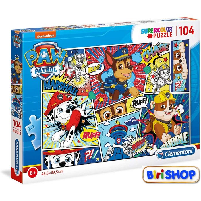 27261 Clementoni - Puzzle 104 pz. Paw Patrol.