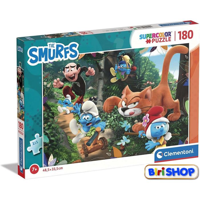 29779 Clementoni - Puzzle 180pz. The Smurfs 7 Nani