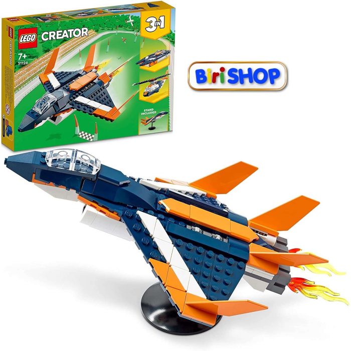 31126 Lego Creator - Jet Supersonico.