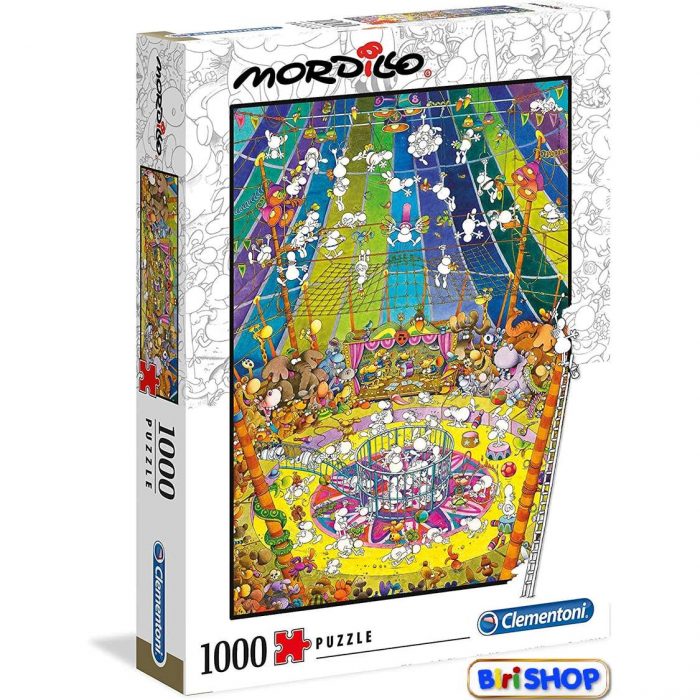 39536 Clementoni - Puzzle HQC 1000 pz.Mordillo.