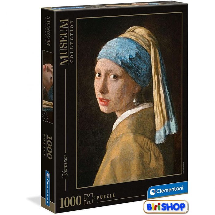 39614 Clementoni - Puzzle 1000 Girl with a Pearl