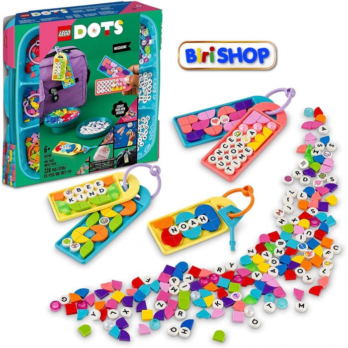 41949 lEGO Dots - Multipack Bag Tag Messaggi.