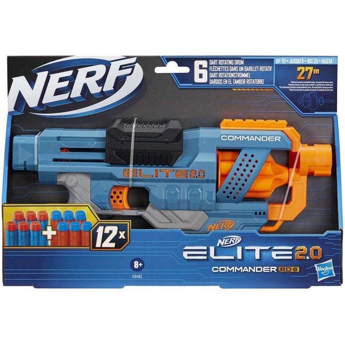 Hasbro - Nerf Pistola Elite 2.0 Commander RD 6.