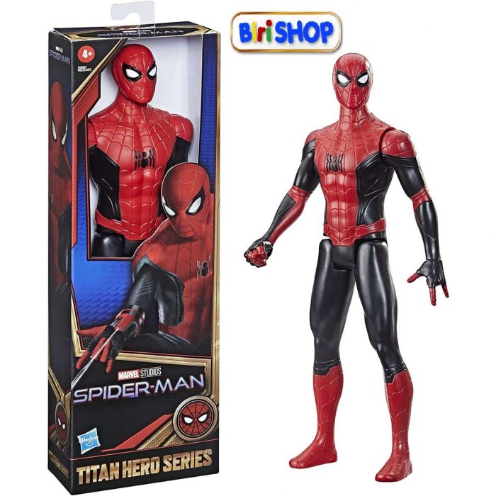 Spider-Man con Tuta Nera e Rossa 30 CM. Spiderman
