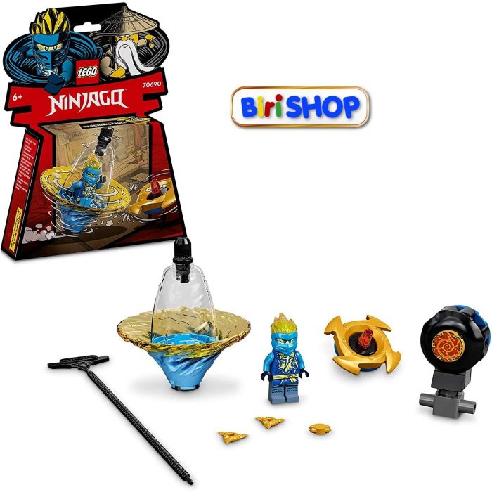 70690 Lego Ninjago - Ninja di Spinjitzu con Jay.