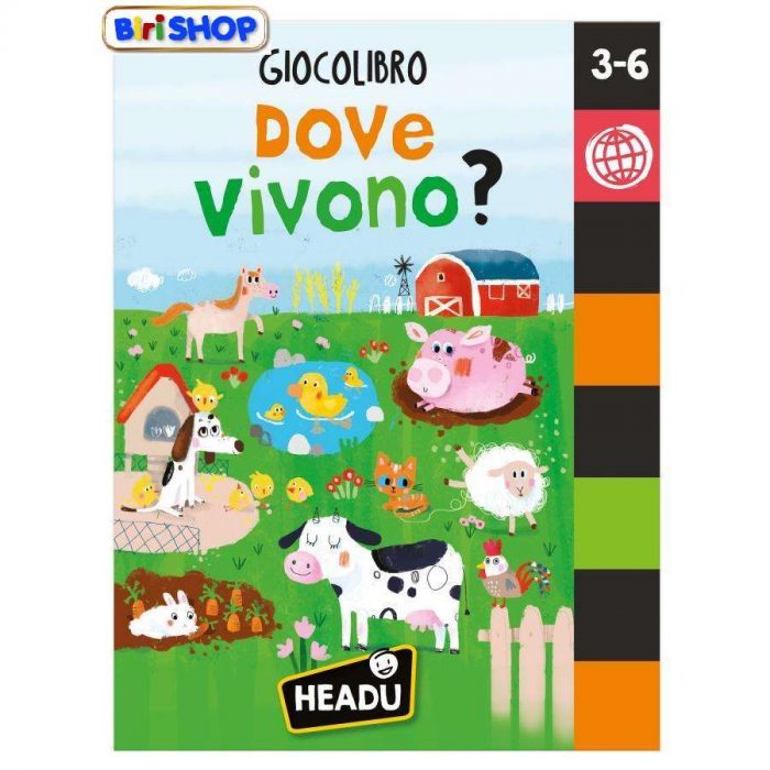 IT83105 Giocolibro - Dove Vivono? Headu.
