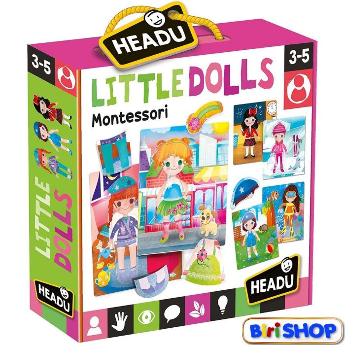 MU24827 Headu - Montessori My Little Dolls.