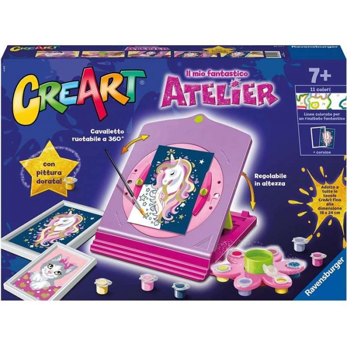 Ravensburger - Il Mio Atelier CreArt Unicorno.