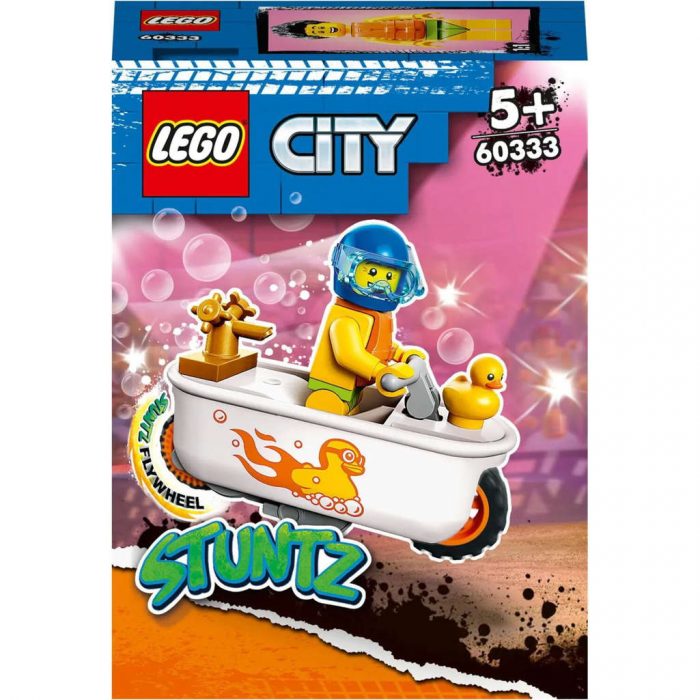 60333 Lego City - Stunt Bike vasca da bagno.