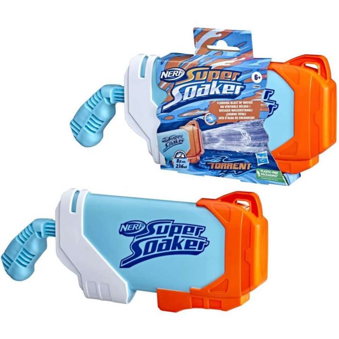 Nerf Super Soaker, soaker Torrent, azione a pompa.