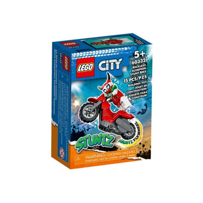 60332 Lego City - Stunt bike scorpione spericolato