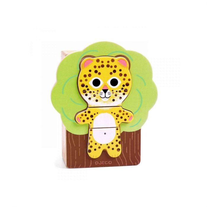 DJ01626 Djeco - Puzzle in Legno Abramix.