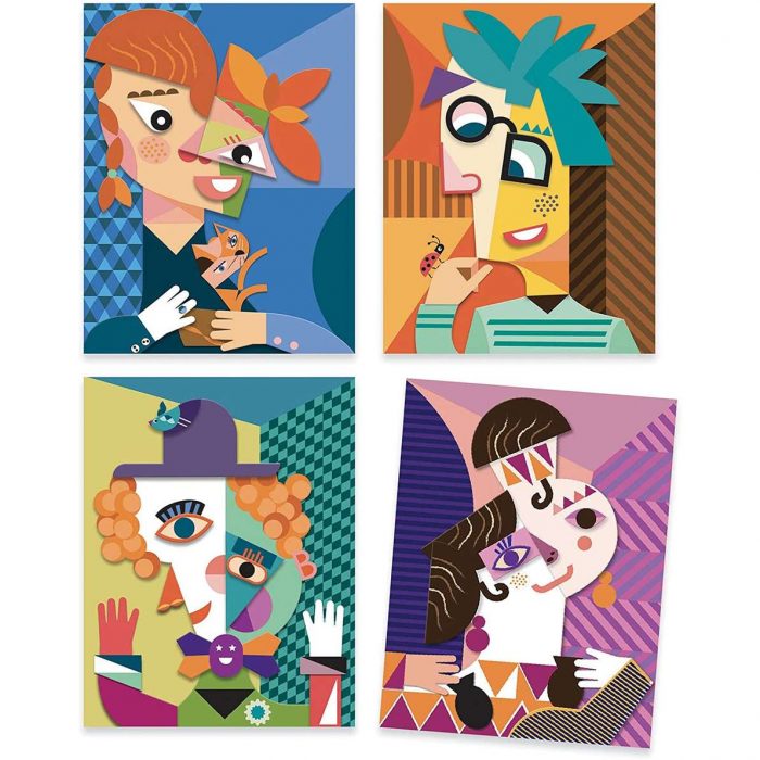 Dj09377 Djeco -  Inspired a Picasso Square Heads