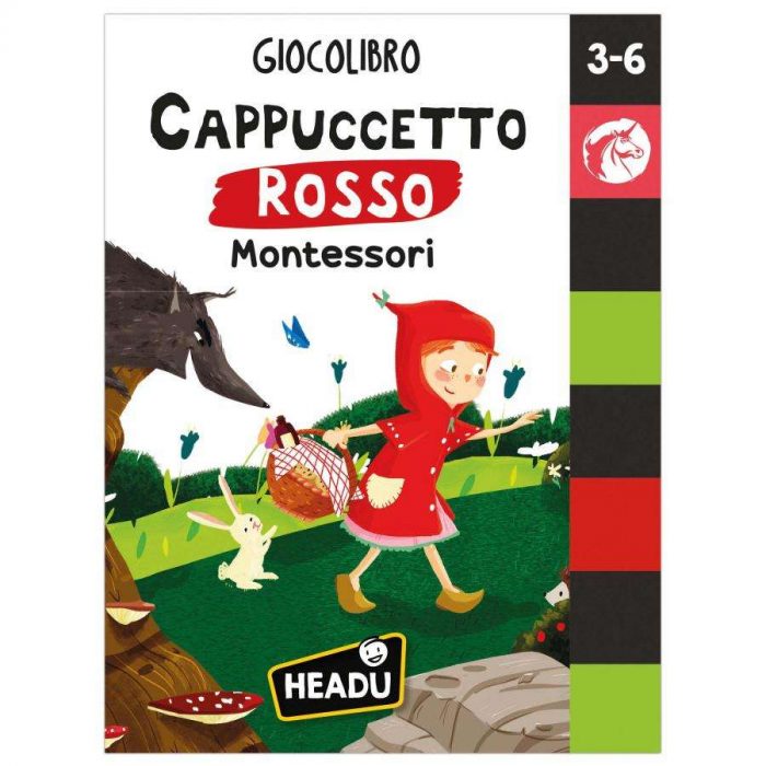 IT83044 Giocolibro - Cappuccetto Rosso Montessori.