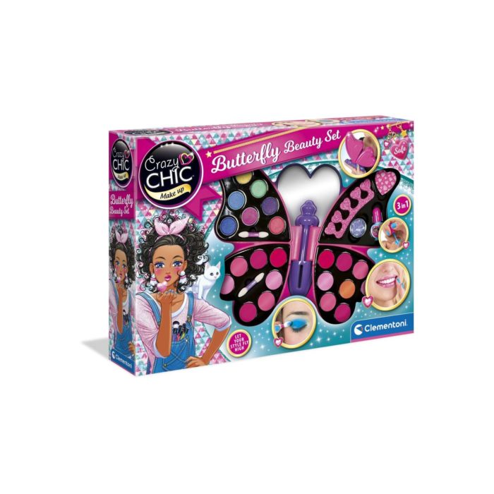 15994 Clementoni - Crazy Chic Butterfly Beauty Set