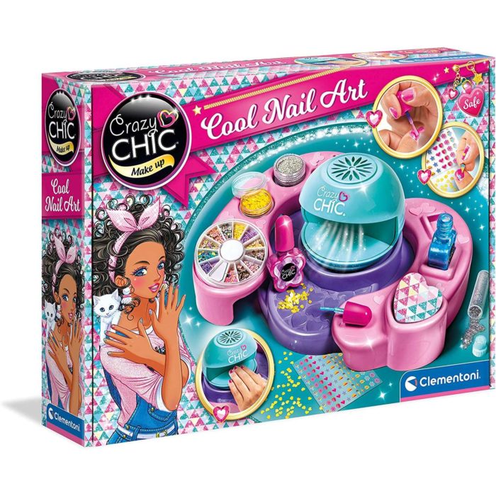 18599 Clementoni Crazy Chic Cool Nail Art