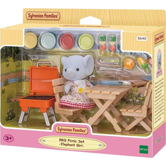 5640 - Set Barbeque per Picnic + ragazza Elefante.