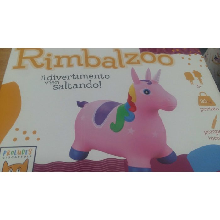 Proludis Giocattoli Rimbalzoo - Isabella Unicorno