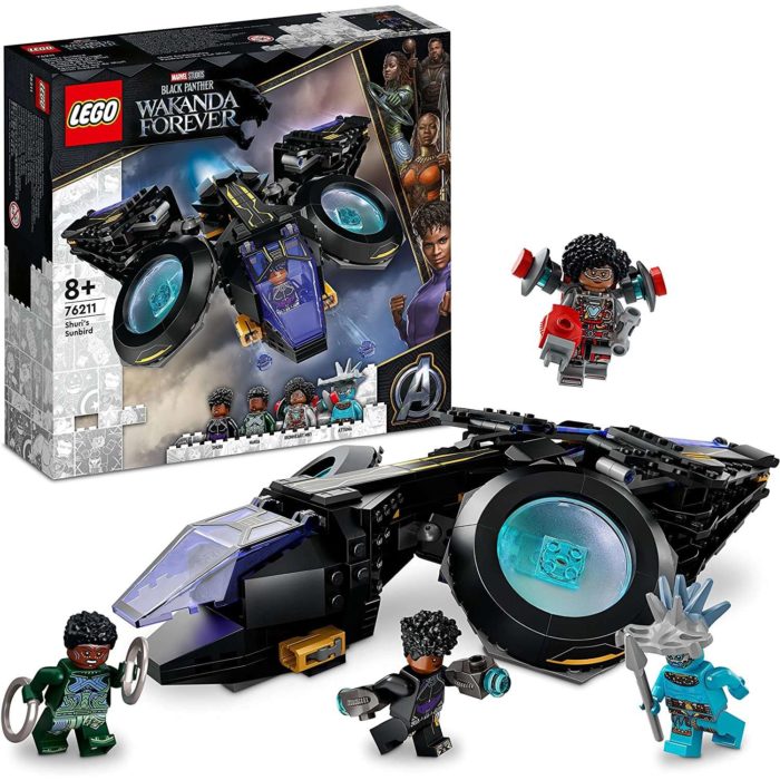 76211 Lego Marvel Black Panther Shuri s Sunbird