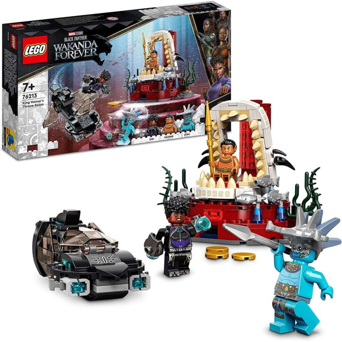 76213 Lego Marvel Black Panther La Stanza del Tron