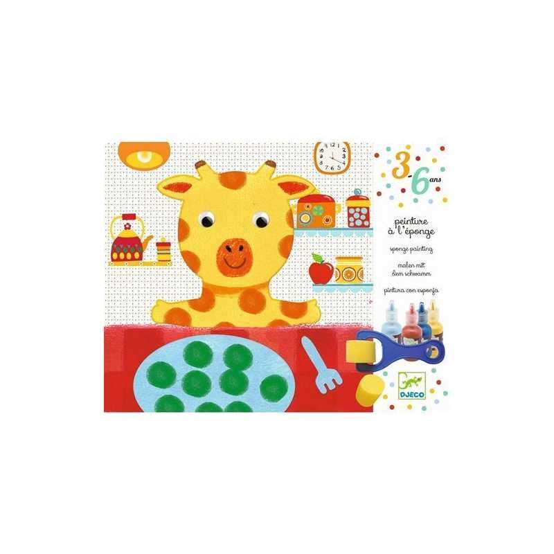Djeco Avventura dei doudou Pittura a spugna.