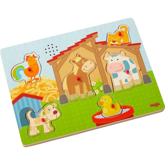 Haba Puzzle Sonoro Nella Fattoria