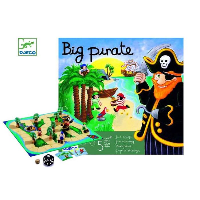 Djeco Gioco di azione e di strategia Big Pirate.