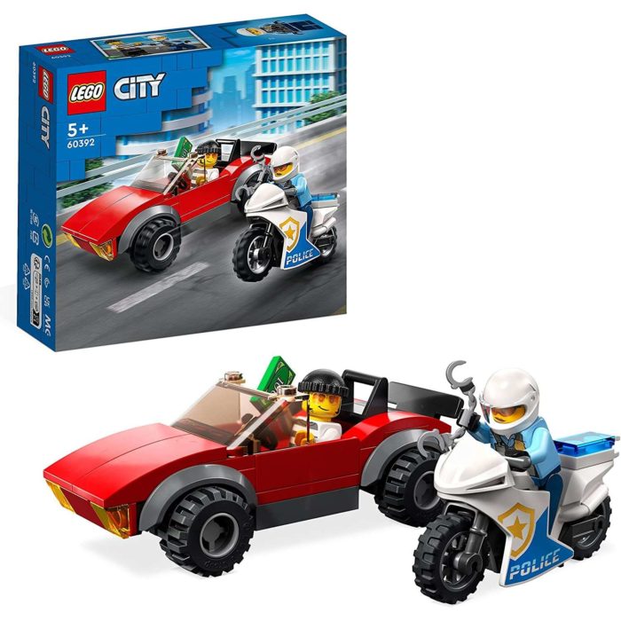 60392 Lego City - Inseguimento sulla moto polizia.
