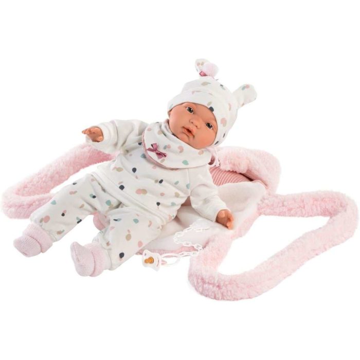 38946 Llorens Bambola Joelle con Marzupio