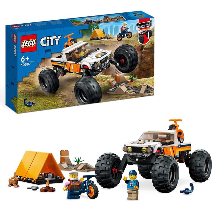60387 Lego City - Avventure sul fuoristrada 4x4.