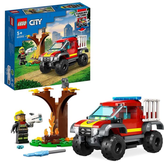 60393 Lego City Soccorso sul Fuoristradadei Pompie