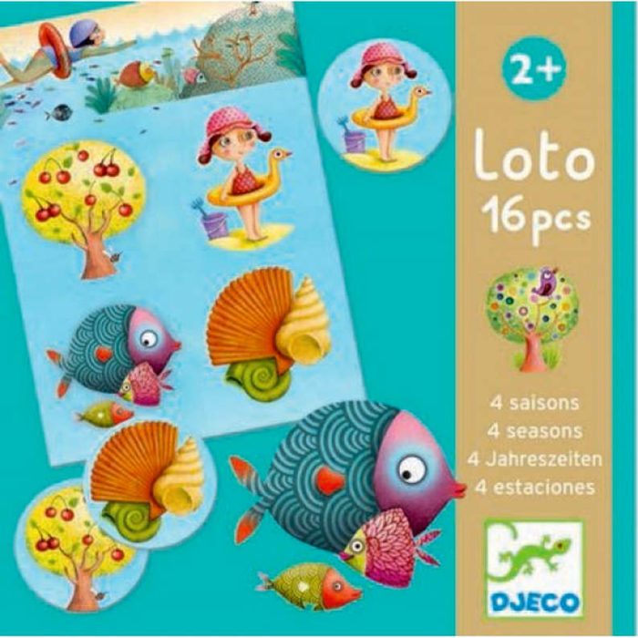 Djeco Gioco in scatola Loto 4 Stagioni.