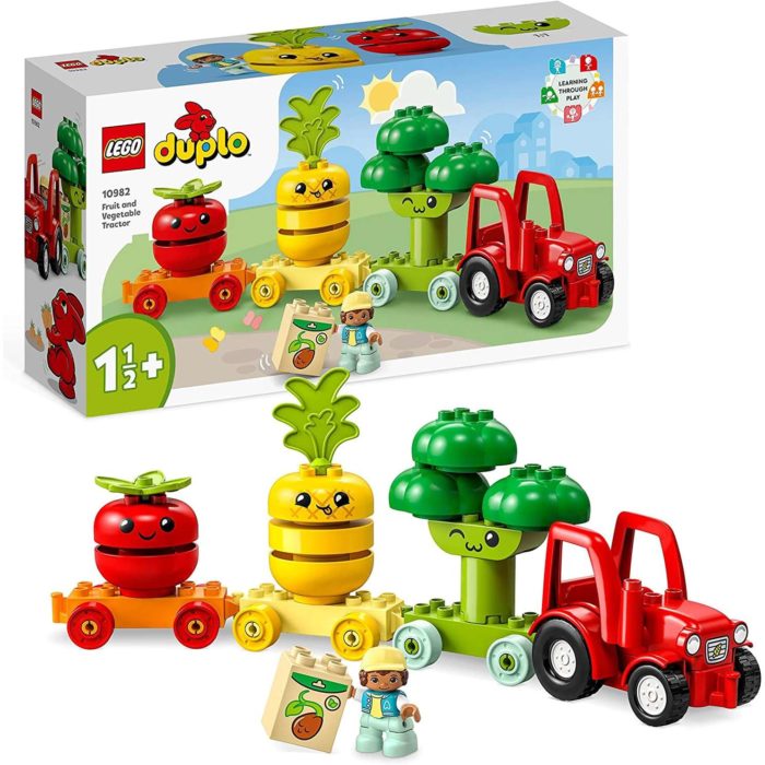 10982 Lego Duplo - Il Trattore di Frutta e Verdura