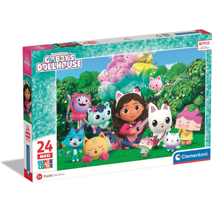 28520 Clementoni - Puzzle Maxi Gaby'S   24 Pezzi.