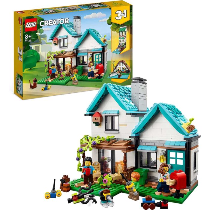 31139 Lego Creator - Casa Accogliente, Set 3 in 1.