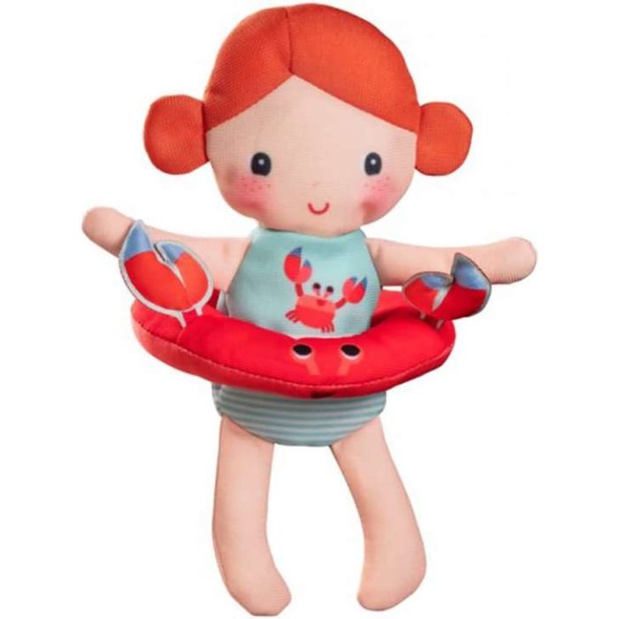 Lilliputiens Axelle bambola da bagno Granchio