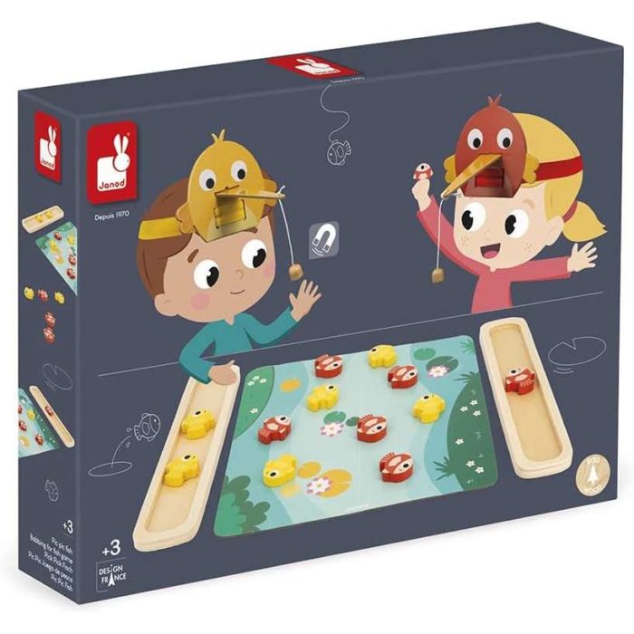 Janod Pic Pic Fish, Gioco di Pesca magnetico.