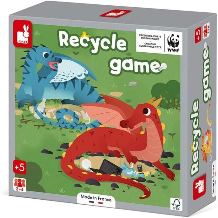 Janod Recycle Game Gioco di pensiero e rapidità.